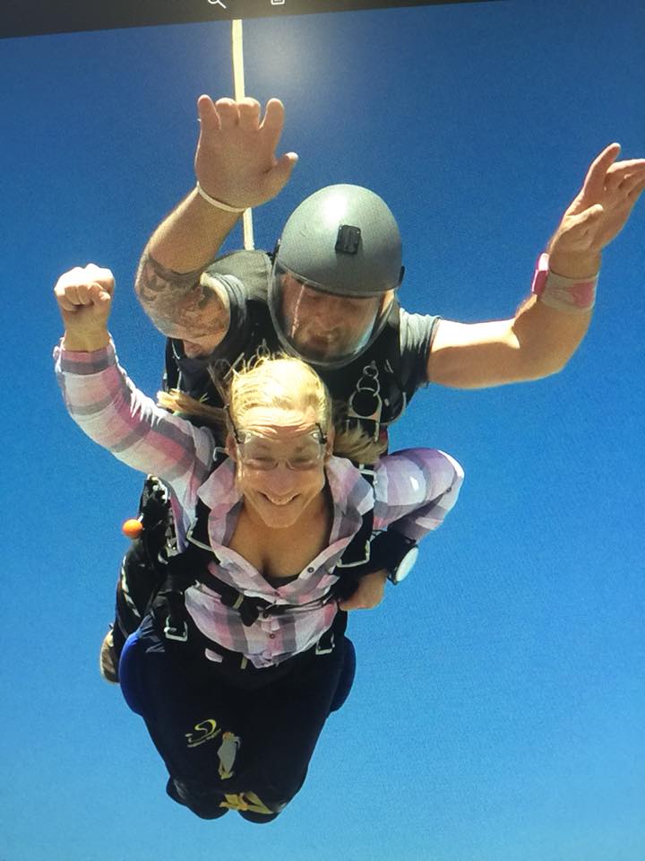 Paraplegic Author Skydiving!