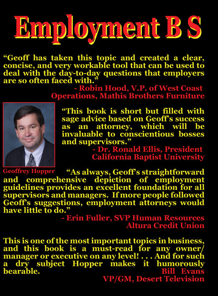 Handling Employment for Bosses and Supervisors by Geoffrey H. Hopper