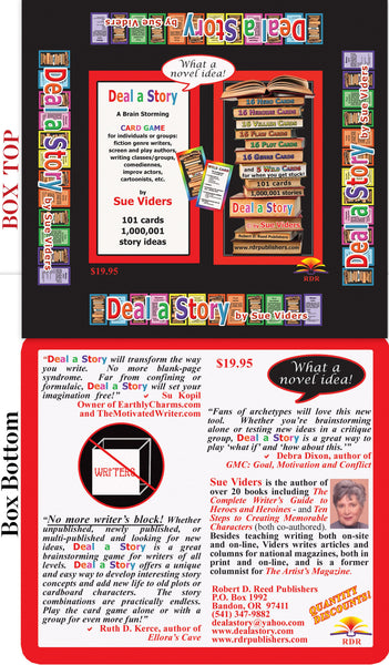 Deal a Story: A Brain-Storming Card Game for Writers by Sue Viders