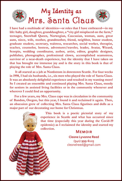 My Identity as Mrs. Santa Claus by Cleone Lyvonne Reed