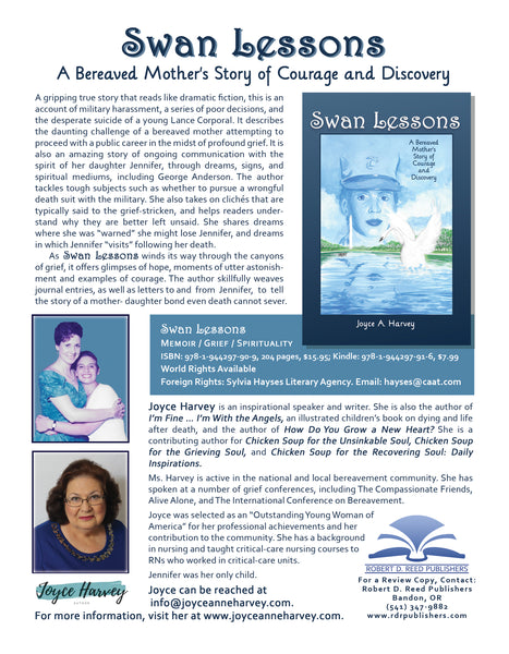 SWAN LESSONS: A Bereaved Mother's Story of Courage and Discovery