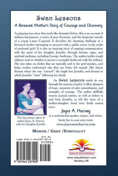 SWAN LESSONS: A Bereaved Mother's Story of Courage and Discovery