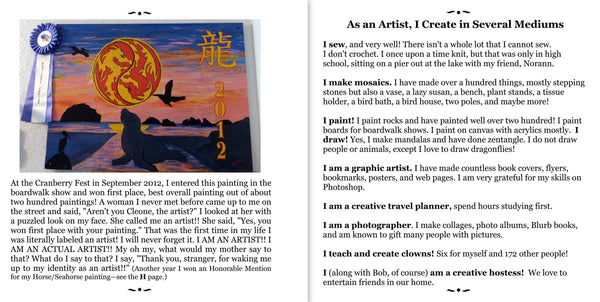 YES, I AM An Artist After All! by Cleone Lyvonne Reed